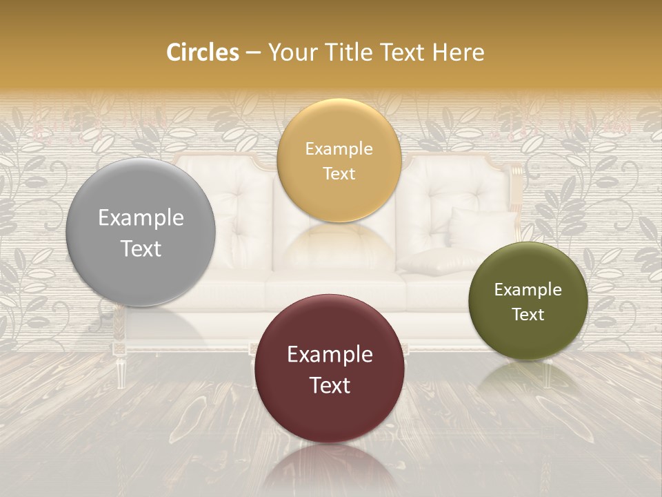 Pattern Lamp Domestic PowerPoint Template