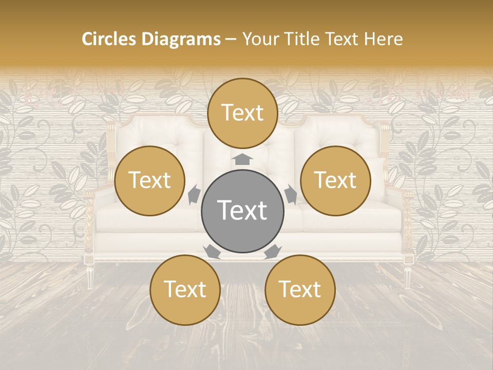 Pattern Lamp Domestic PowerPoint Template