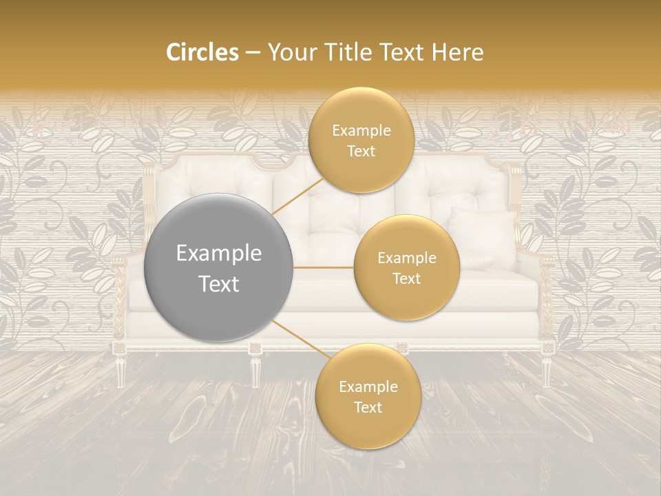 Pattern Lamp Domestic PowerPoint Template