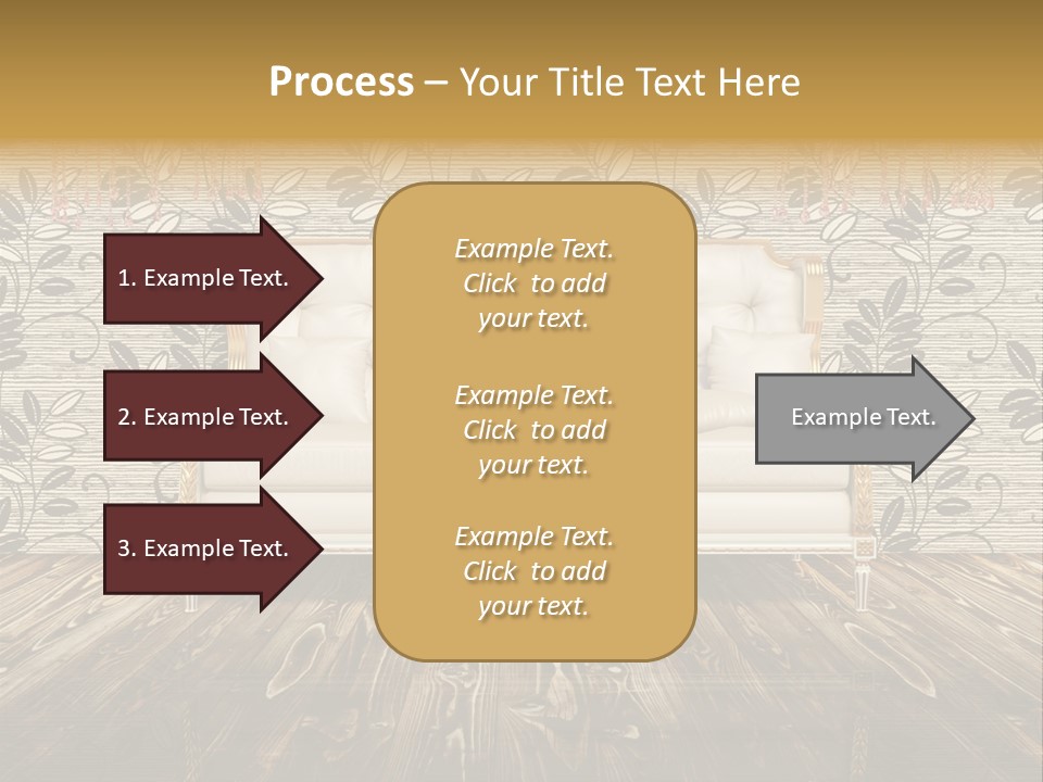 Pattern Lamp Domestic PowerPoint Template