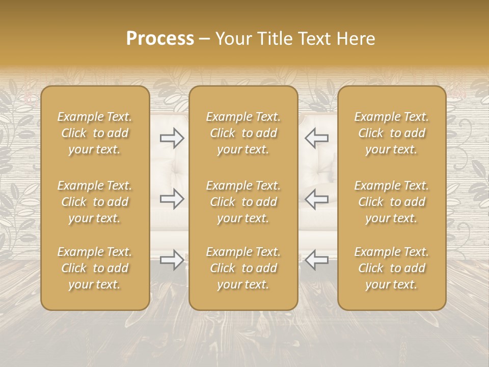 Pattern Lamp Domestic PowerPoint Template