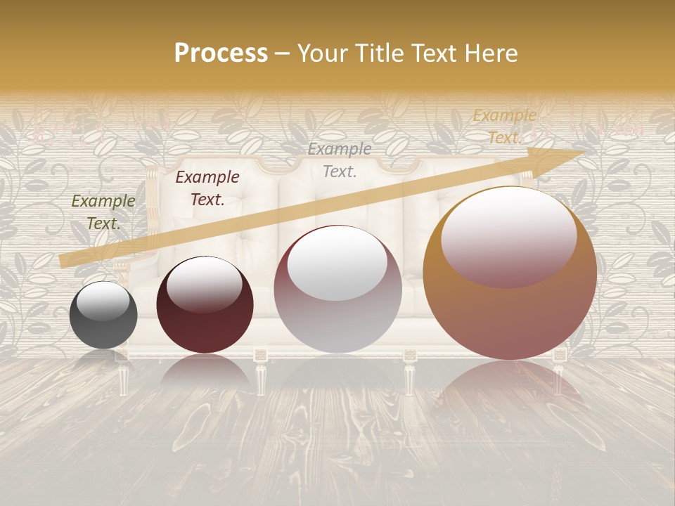 Pattern Lamp Domestic PowerPoint Template