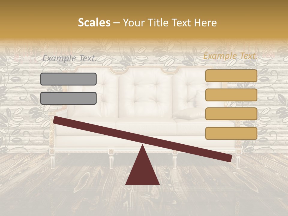 Pattern Lamp Domestic PowerPoint Template