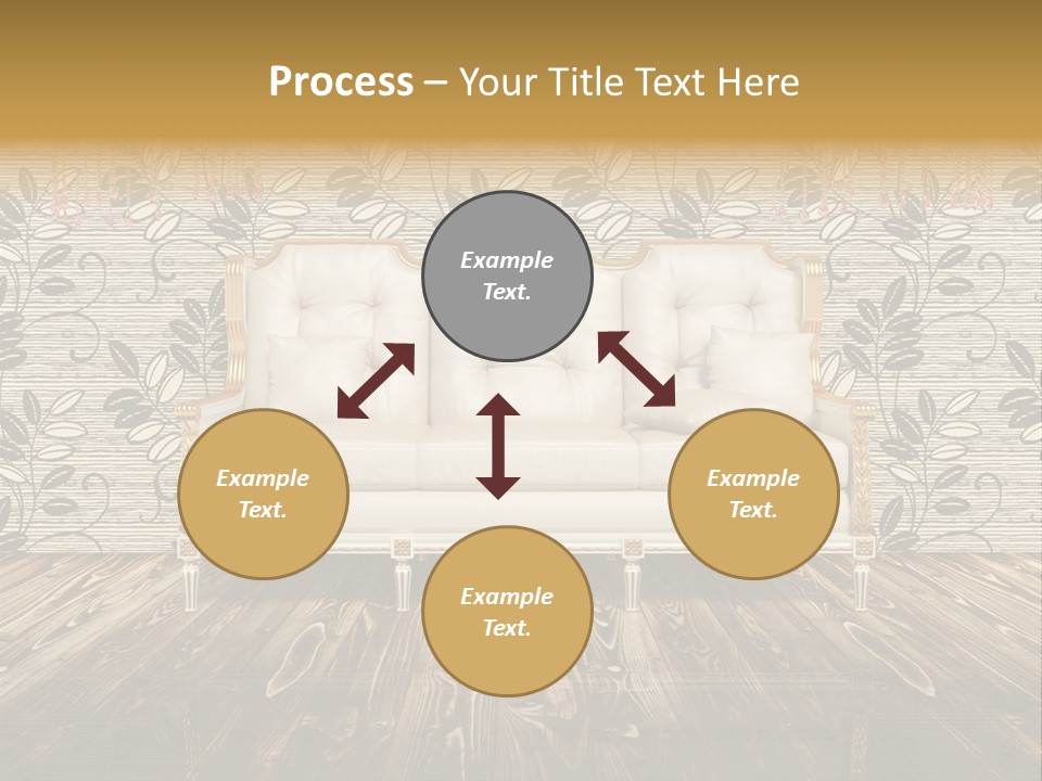 Pattern Lamp Domestic PowerPoint Template