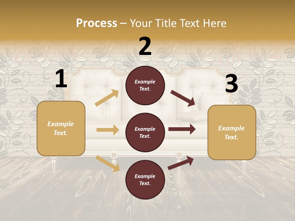 Pattern Lamp Domestic PowerPoint Template