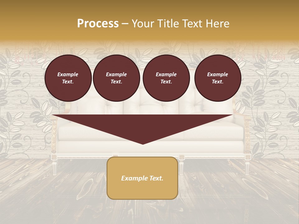 Pattern Lamp Domestic PowerPoint Template