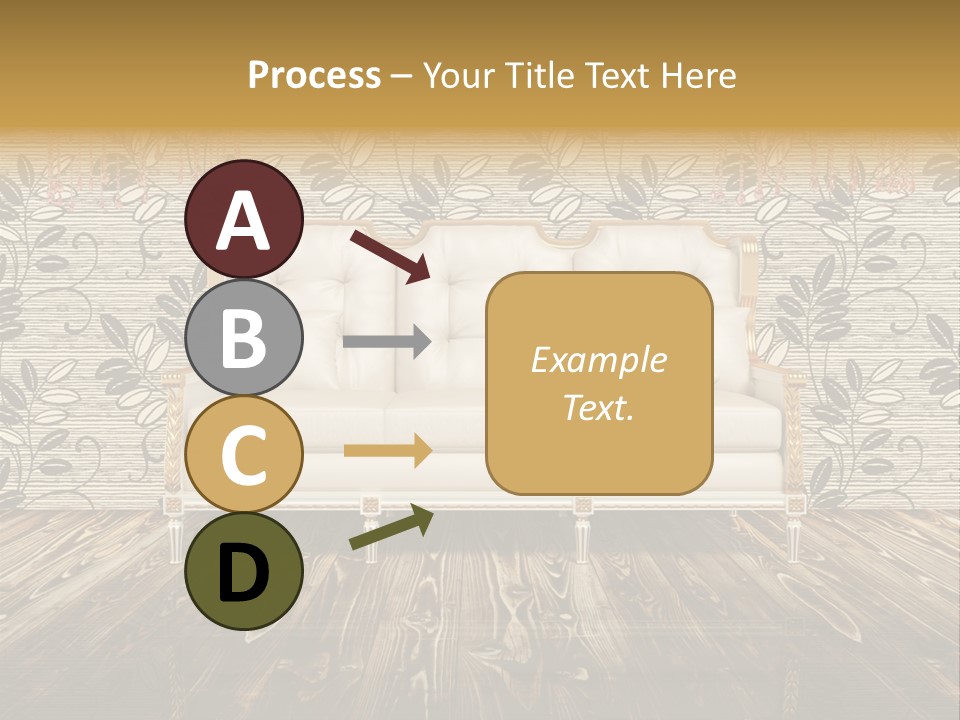 Pattern Lamp Domestic PowerPoint Template