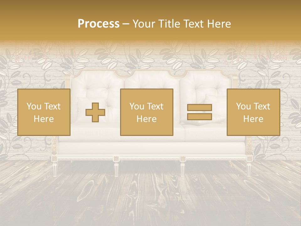Pattern Lamp Domestic PowerPoint Template