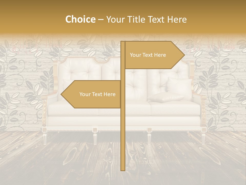 Pattern Lamp Domestic PowerPoint Template