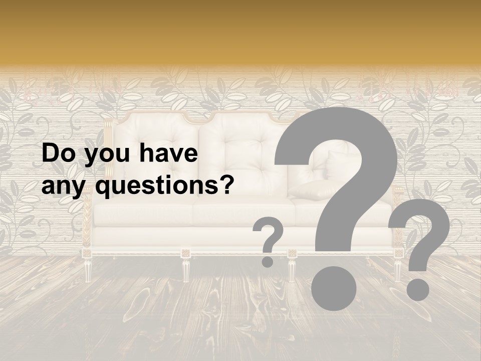 Pattern Lamp Domestic PowerPoint Template