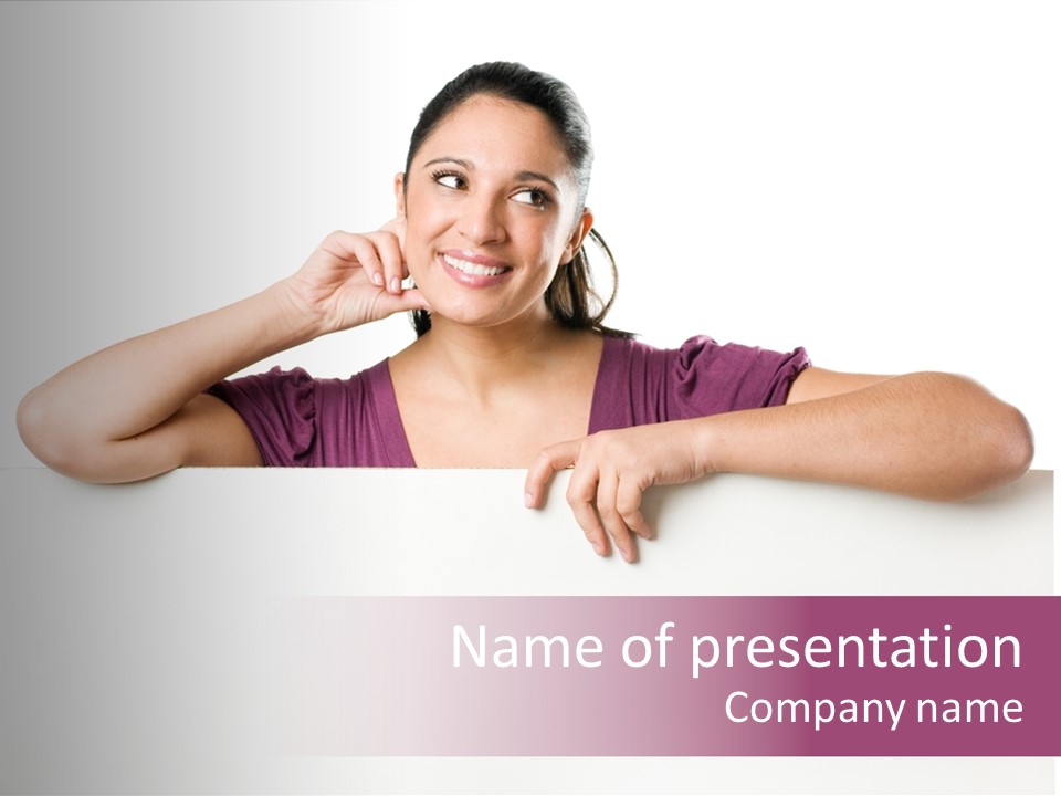 Blank Beautiful Presentation PowerPoint Template