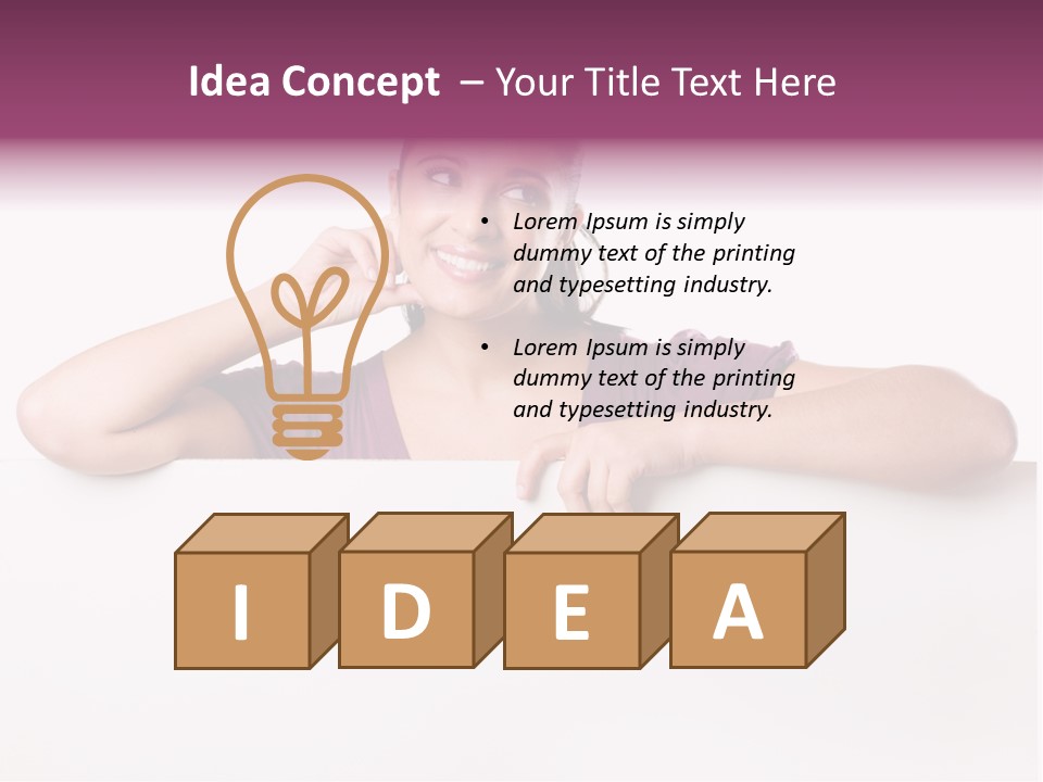 Blank Beautiful Presentation PowerPoint Template