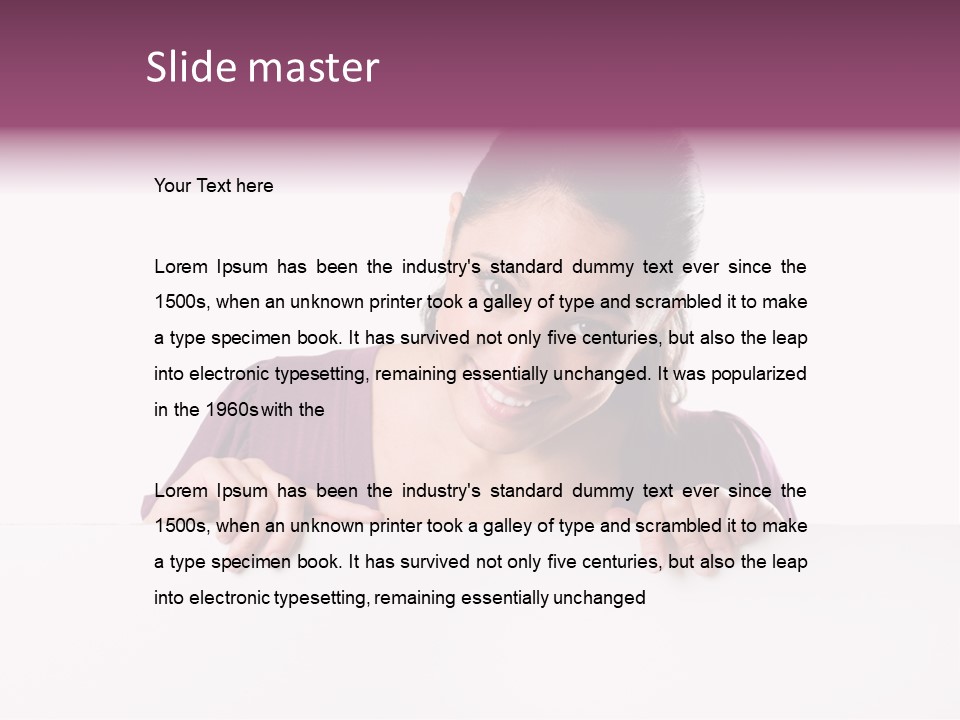 Office Yellow Sky PowerPoint Template