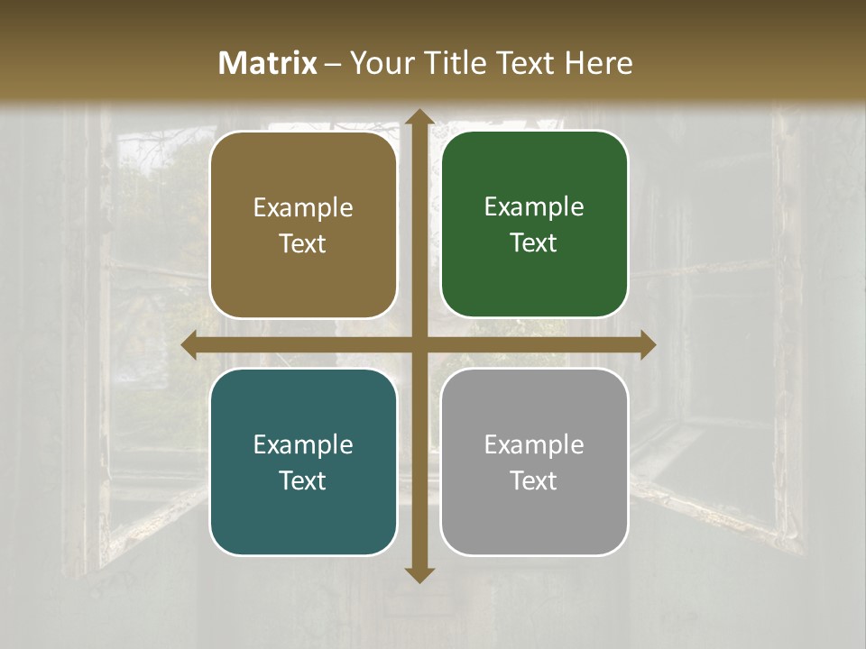 Mystic Over Room PowerPoint Template