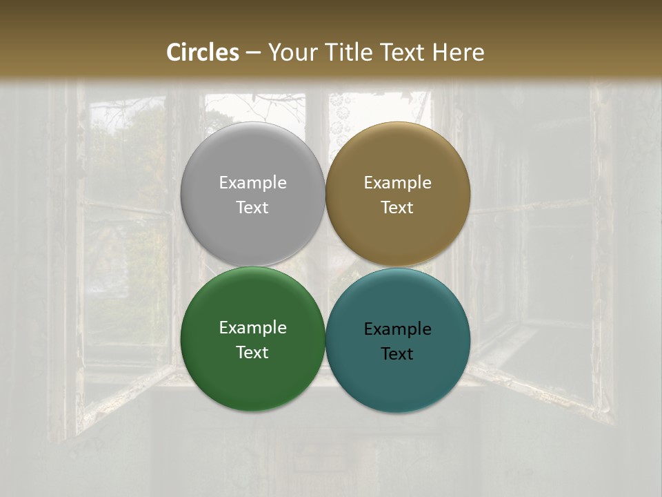 Mystic Over Room PowerPoint Template