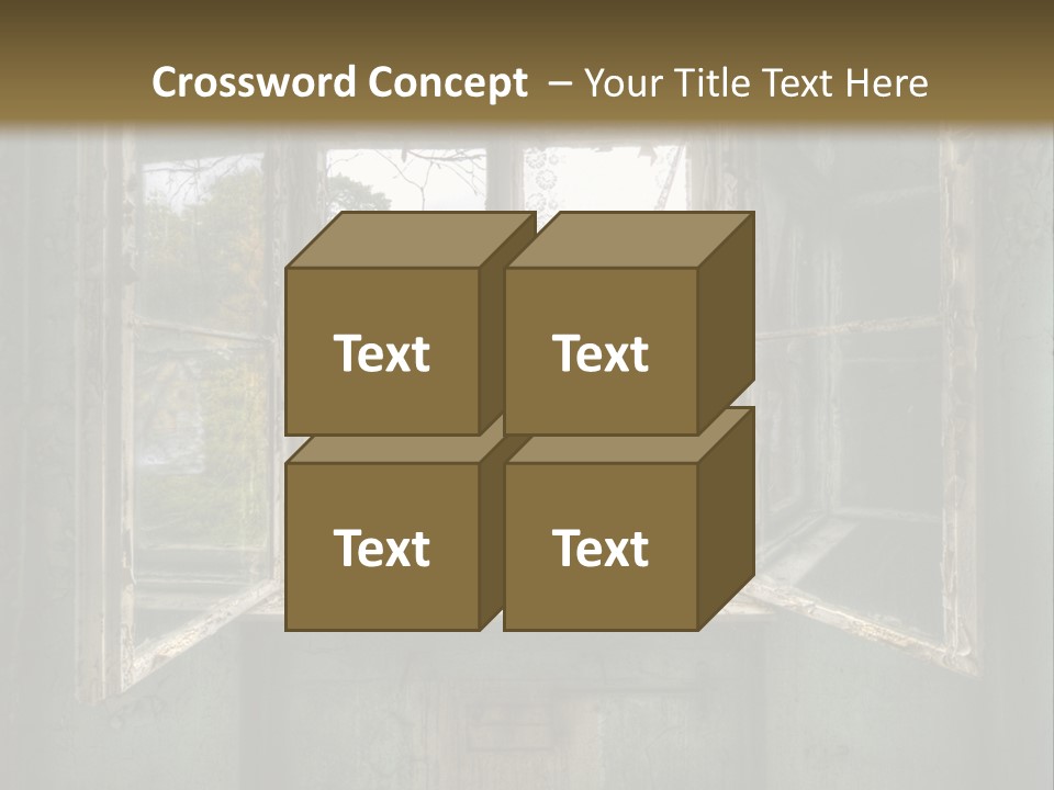 Mystic Over Room PowerPoint Template