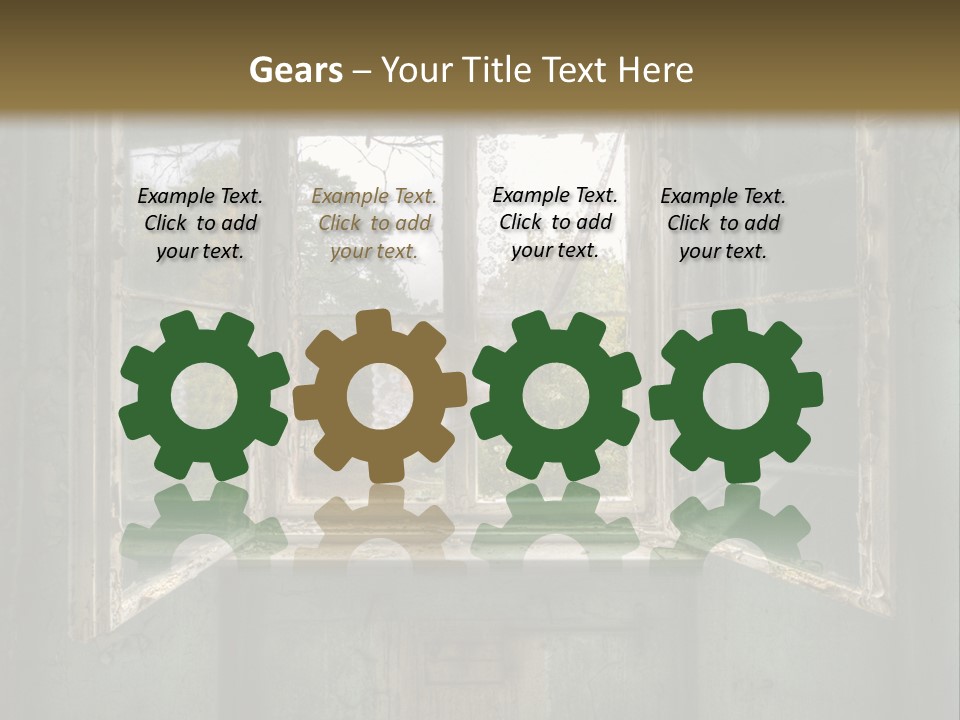 Mystic Over Room PowerPoint Template