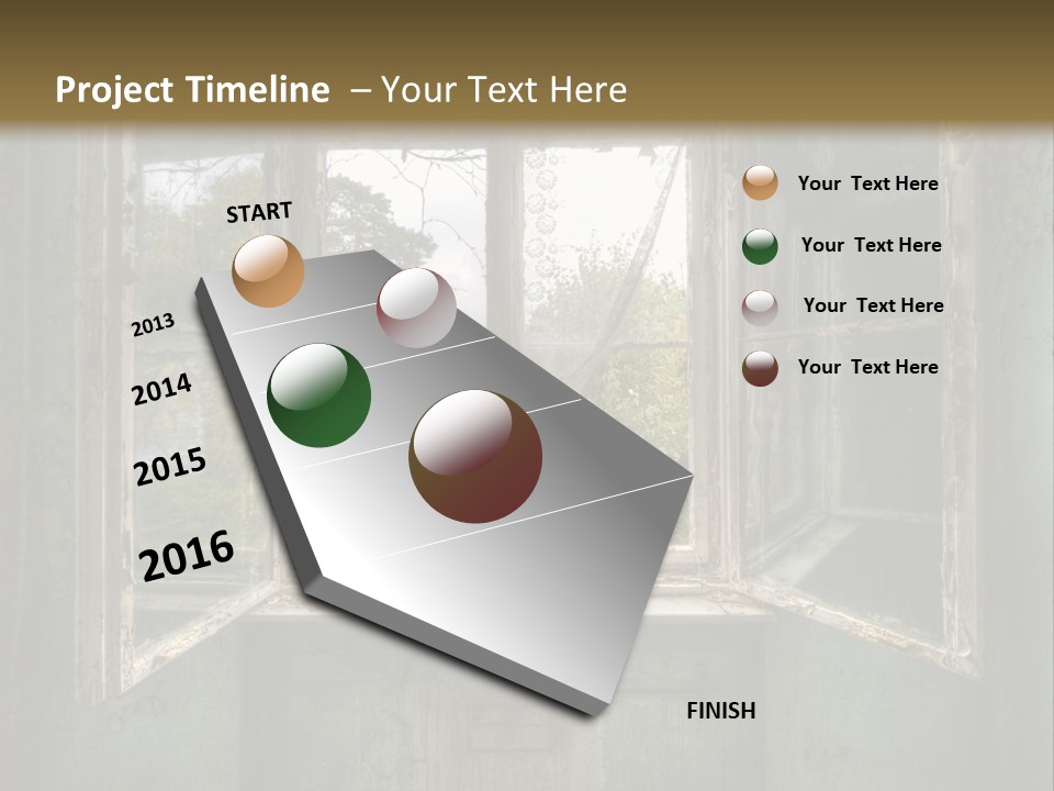 Mystic Over Room PowerPoint Template