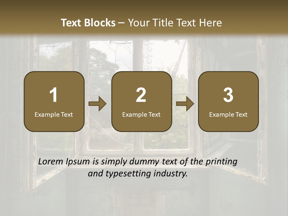 Mystic Over Room PowerPoint Template