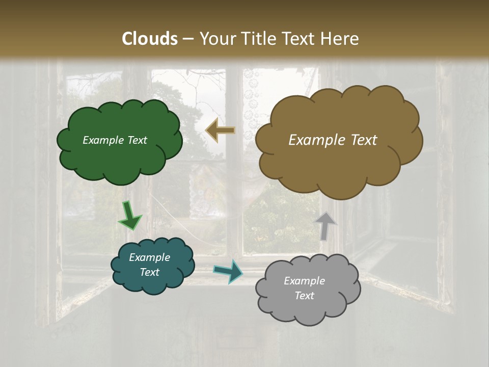 Mystic Over Room PowerPoint Template
