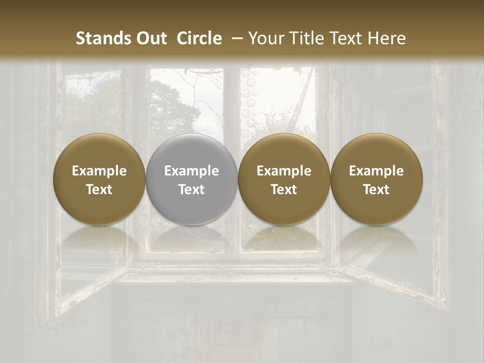 Mystic Over Room PowerPoint Template