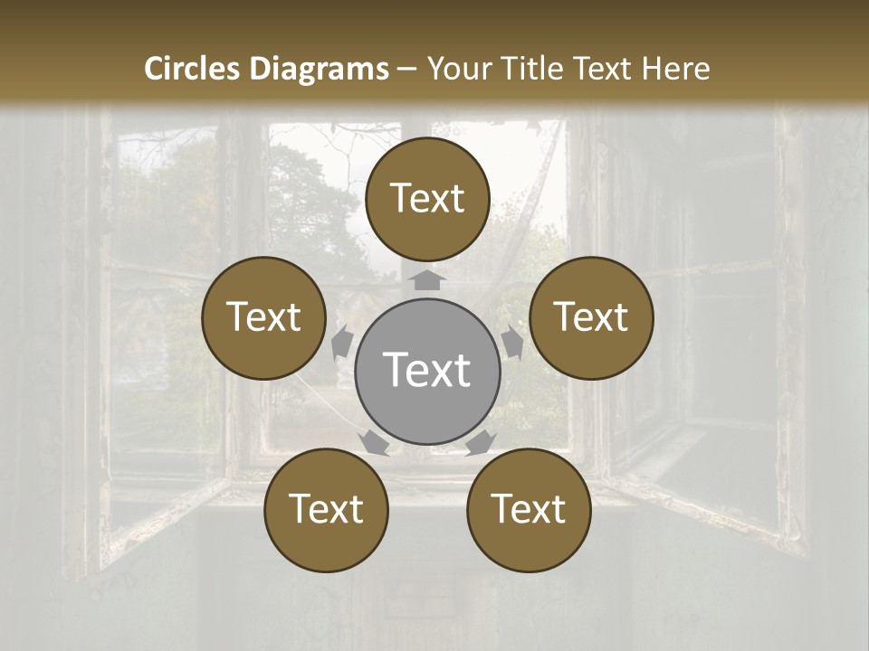Mystic Over Room PowerPoint Template