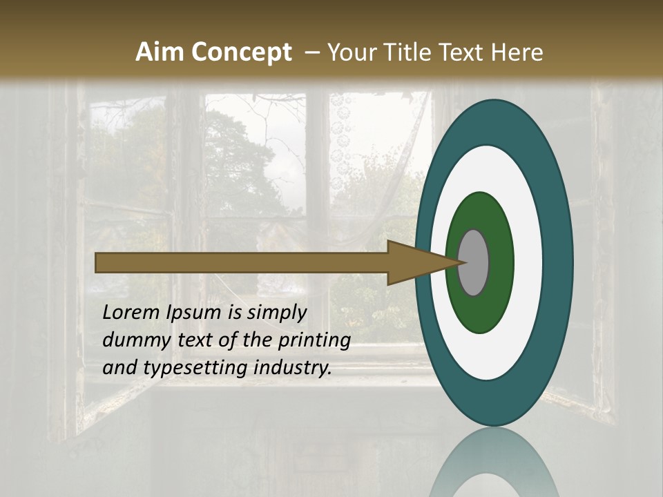 Mystic Over Room PowerPoint Template