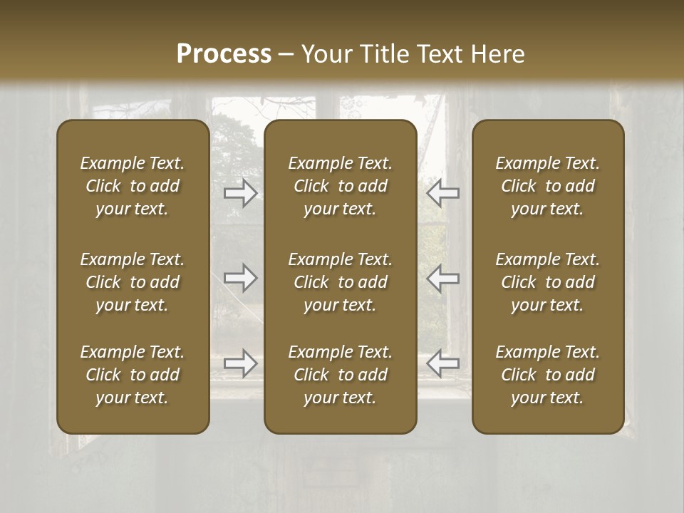 Mystic Over Room PowerPoint Template
