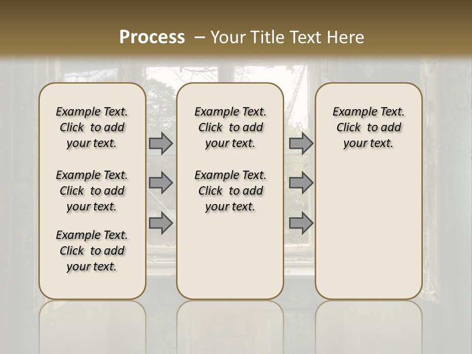 Mystic Over Room PowerPoint Template