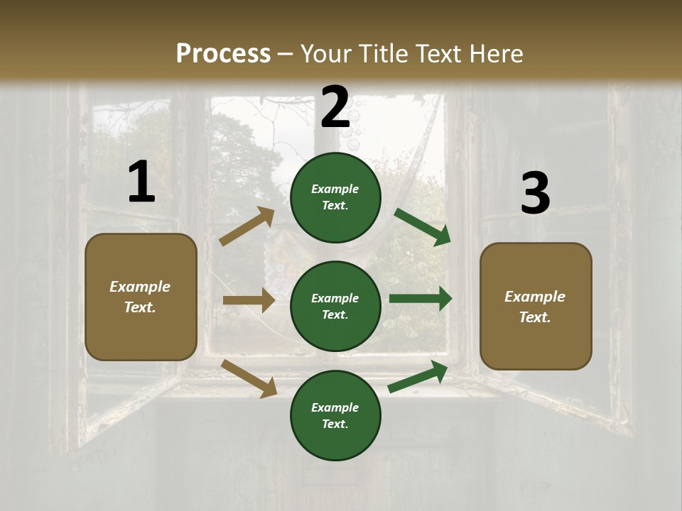 Mystic Over Room PowerPoint Template