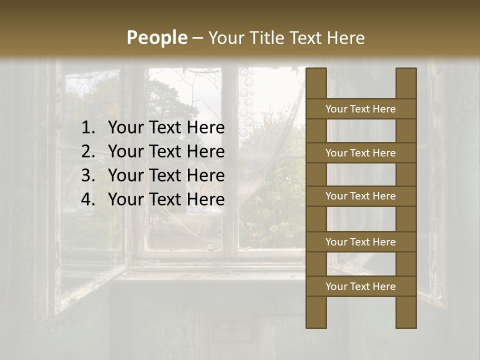 Mystic Over Room PowerPoint Template
