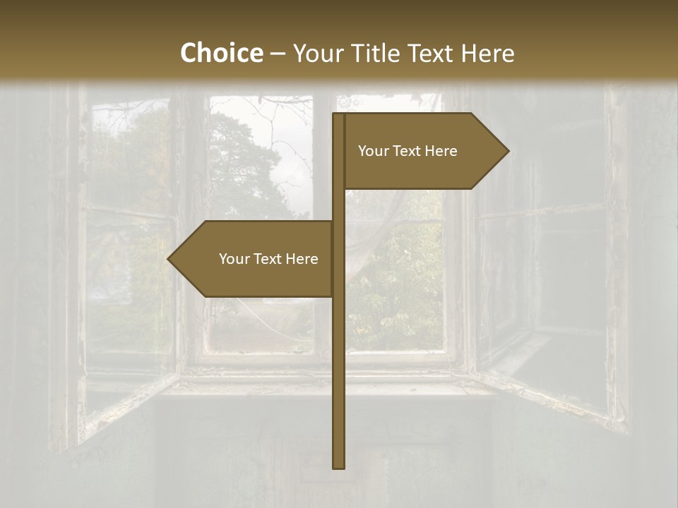 Mystic Over Room PowerPoint Template