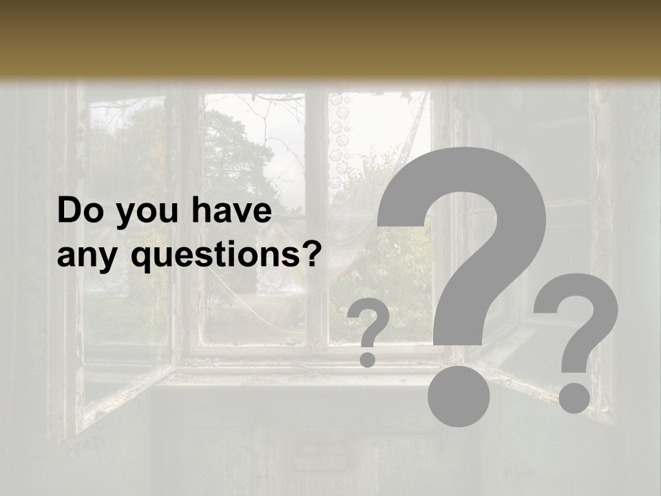 Mystic Over Room PowerPoint Template