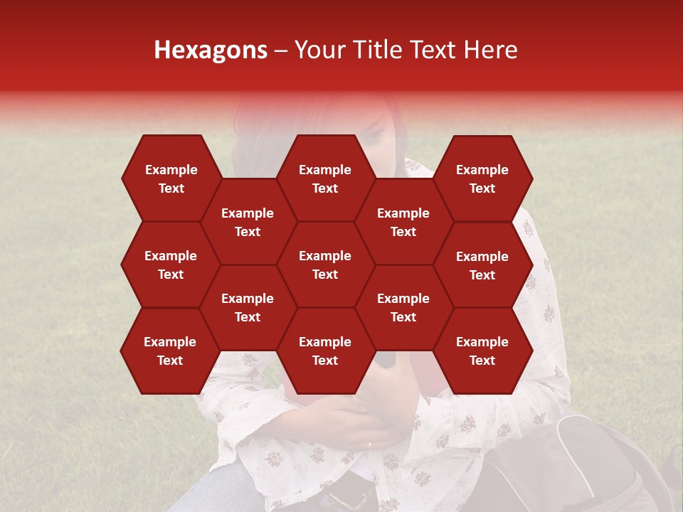 Studying Campus Teenager PowerPoint Template