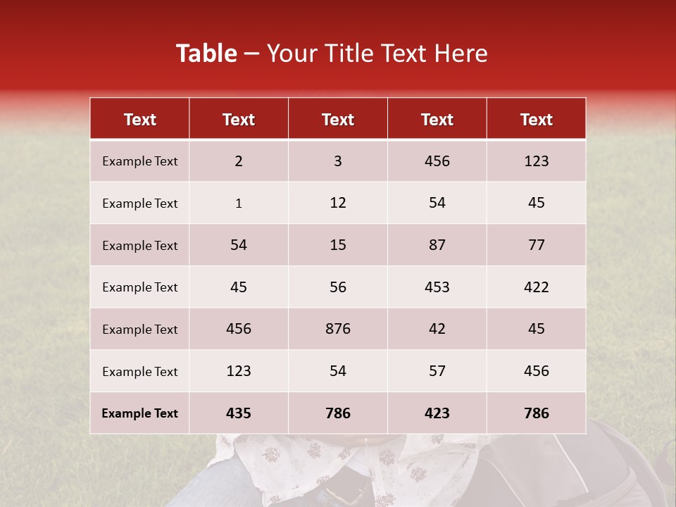 Studying Campus Teenager PowerPoint Template