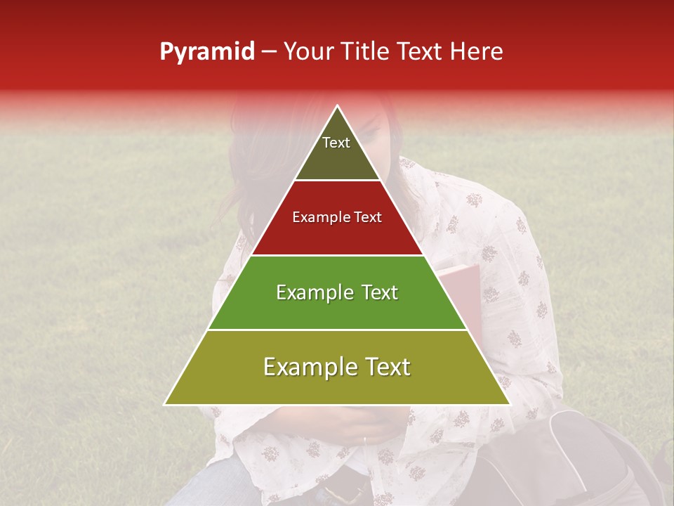 Studying Campus Teenager PowerPoint Template