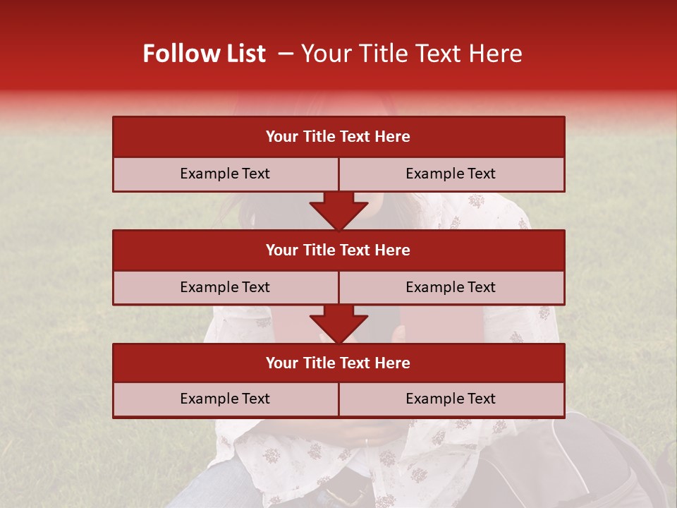 Studying Campus Teenager PowerPoint Template