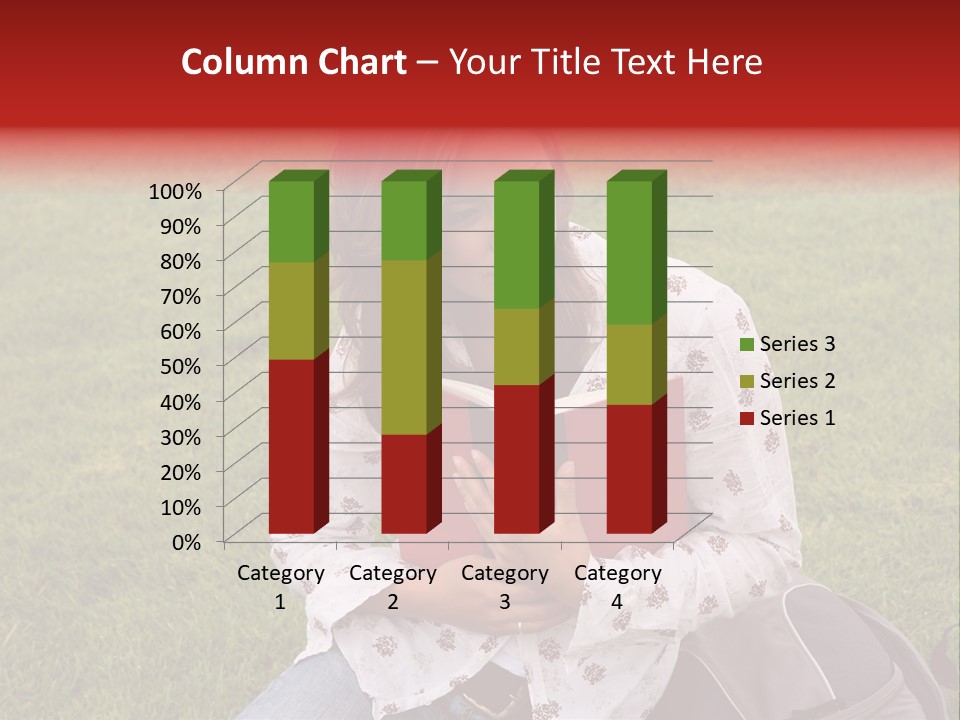 Studying Campus Teenager PowerPoint Template