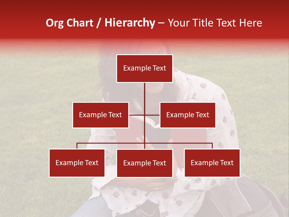 Studying Campus Teenager PowerPoint Template