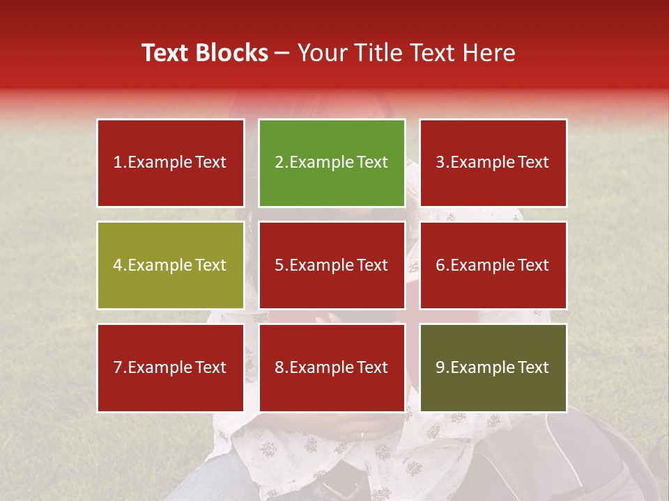 Studying Campus Teenager PowerPoint Template