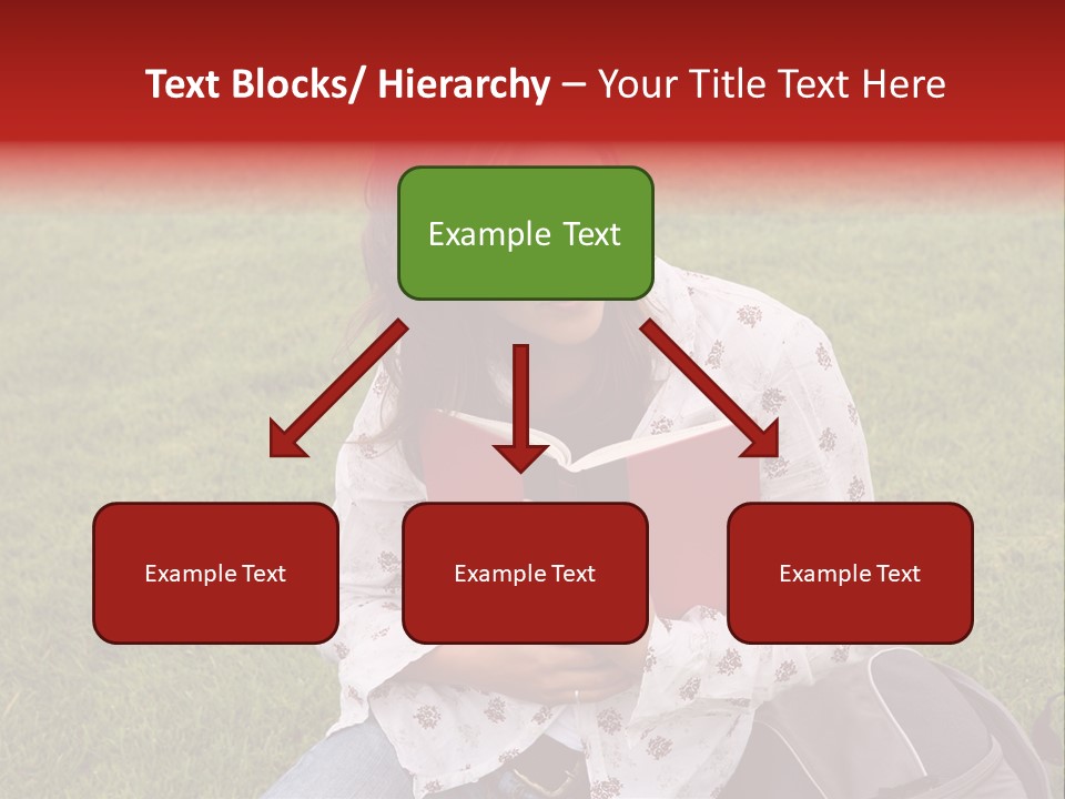 Studying Campus Teenager PowerPoint Template