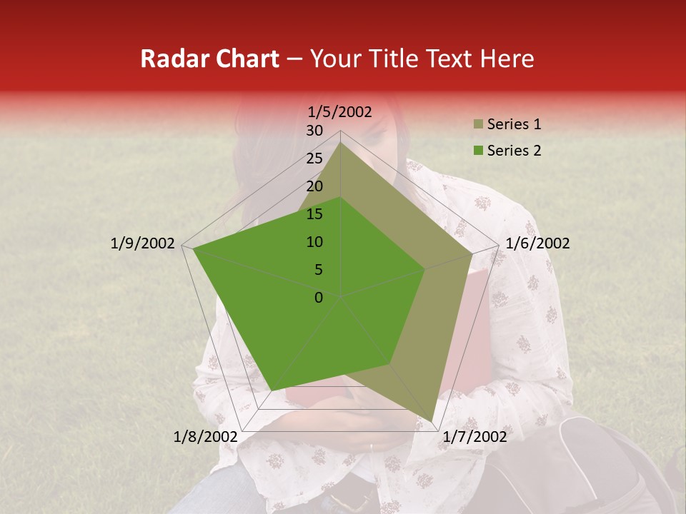 Studying Campus Teenager PowerPoint Template