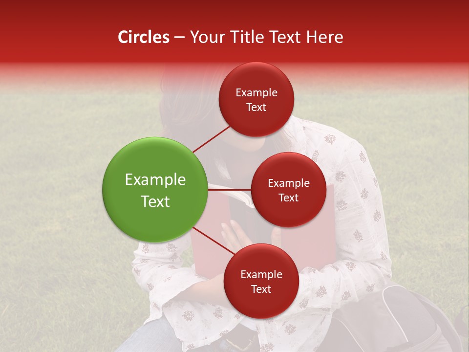 Studying Campus Teenager PowerPoint Template