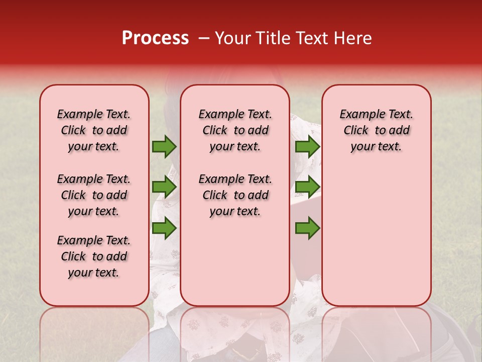 Studying Campus Teenager PowerPoint Template