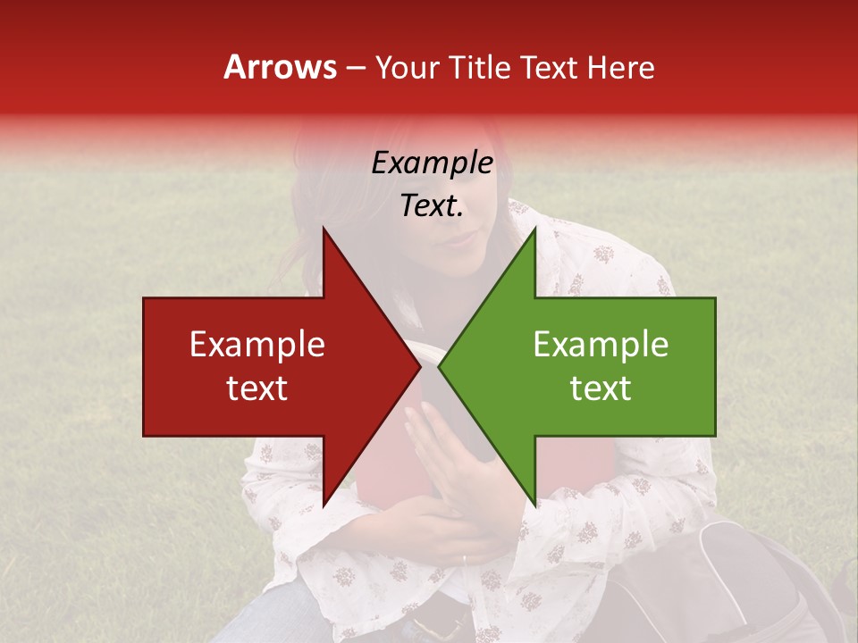 Studying Campus Teenager PowerPoint Template