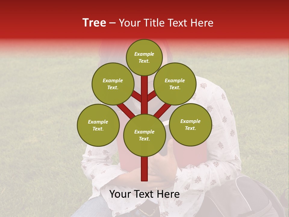 Studying Campus Teenager PowerPoint Template