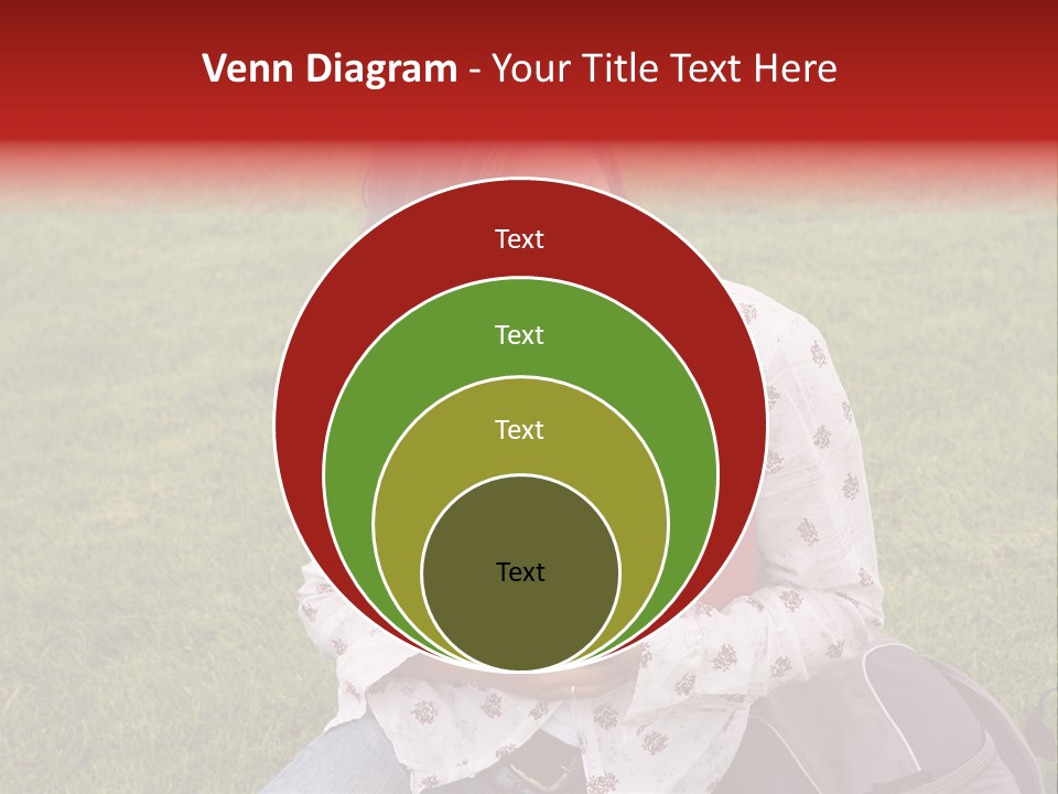 Studying Campus Teenager PowerPoint Template