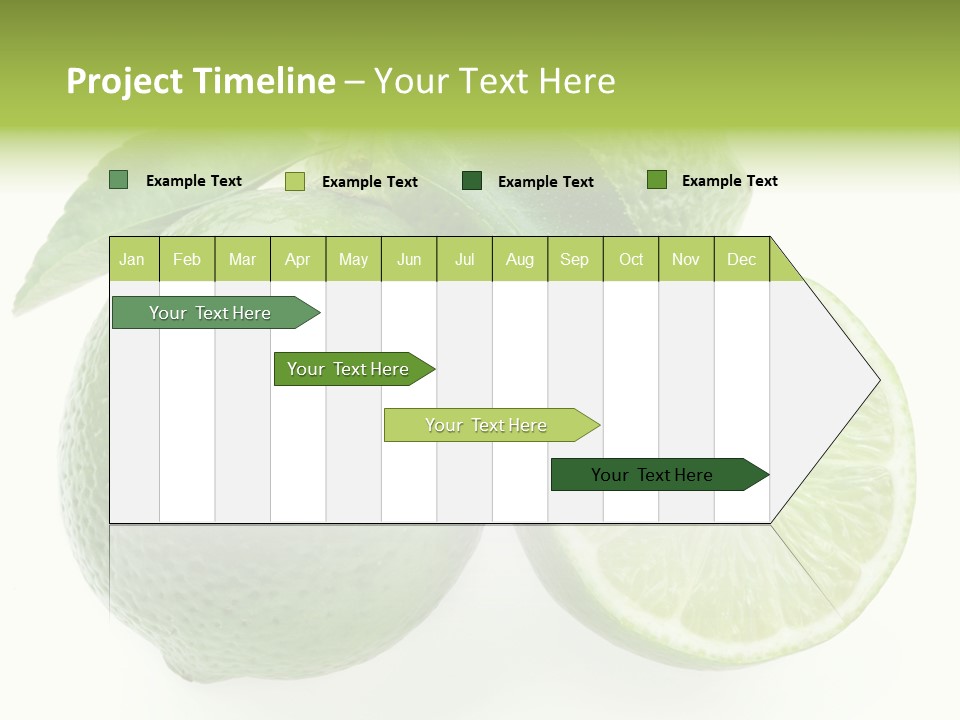 Close Up Lime Health PowerPoint Template
