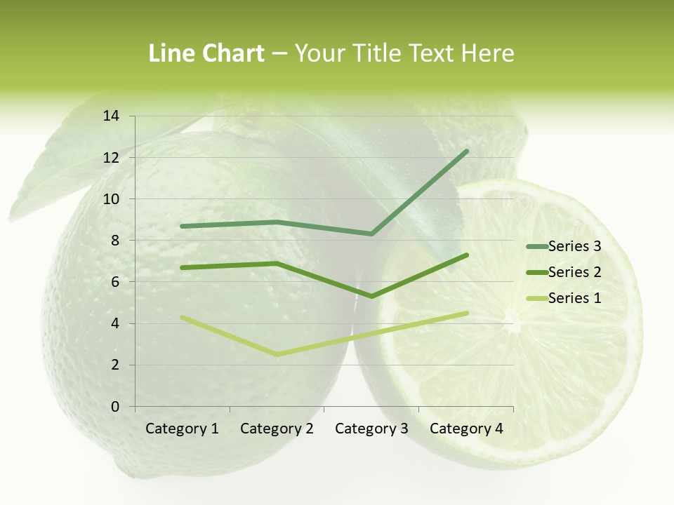 Close Up Lime Health PowerPoint Template