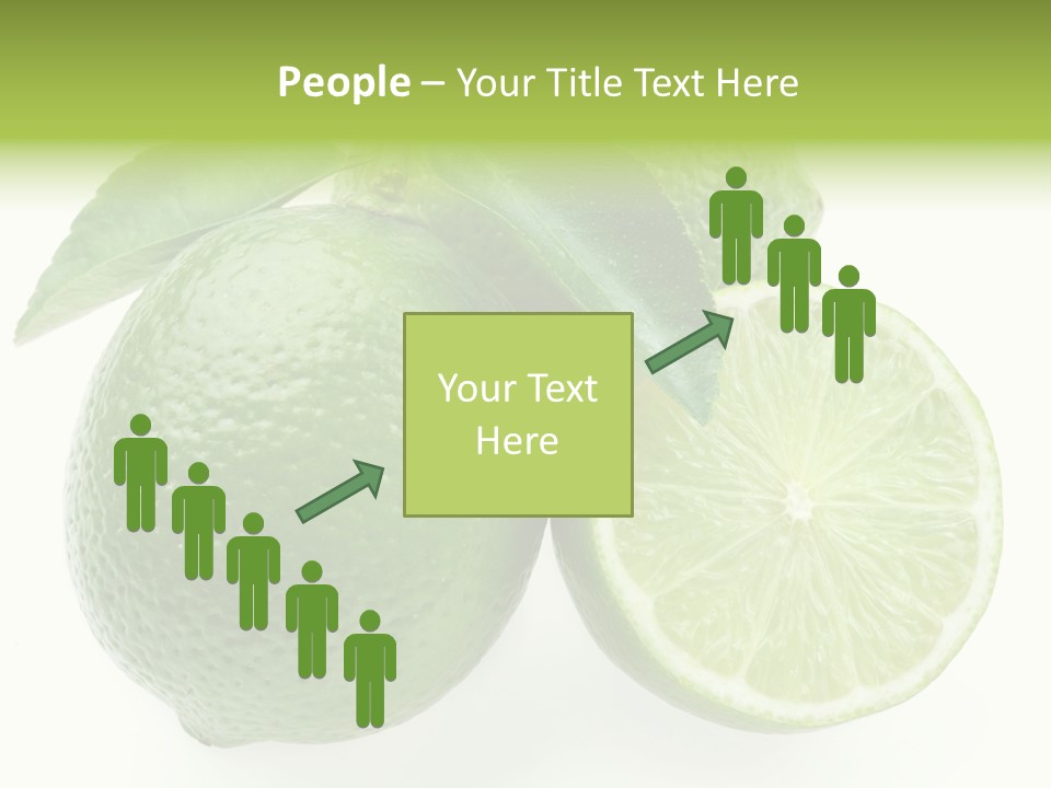 Close Up Lime Health PowerPoint Template